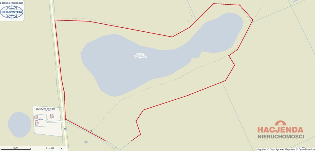 Działka Sprzedaż Byszyno