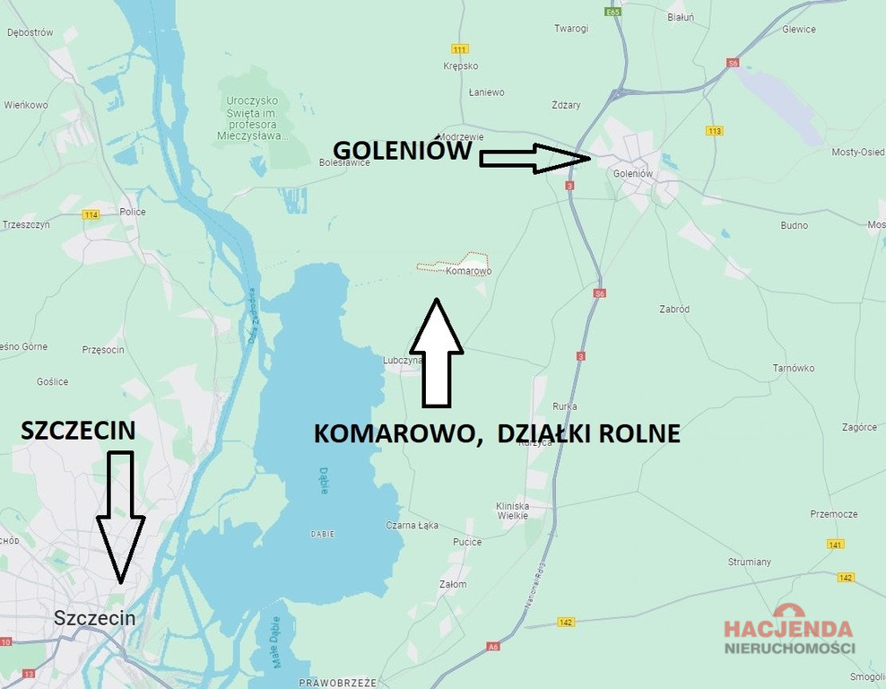 Działka Sprzedaż Komarowo