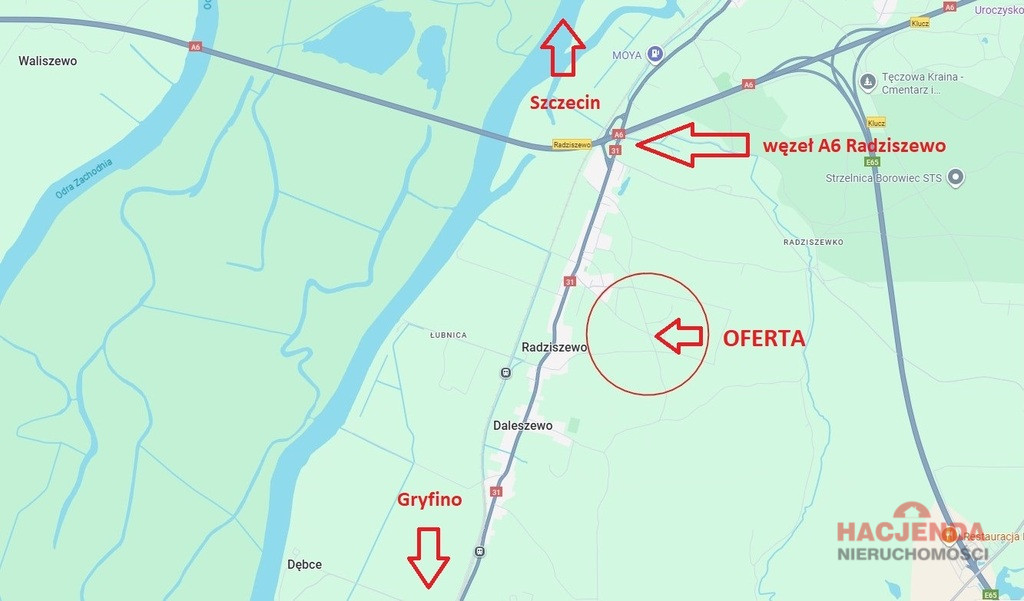Działka Sprzedaż Radziszewo Liliowa 13