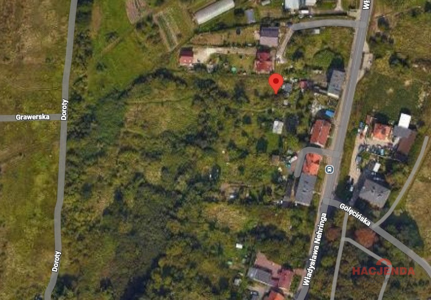Działka Sprzedaż Szczecin Żelechowa Władysława Nehringa 6