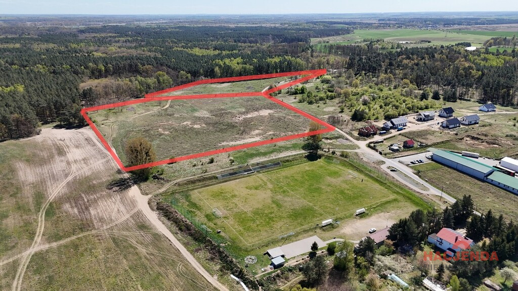Działka Sprzedaż Daleszewo Sportowa 1