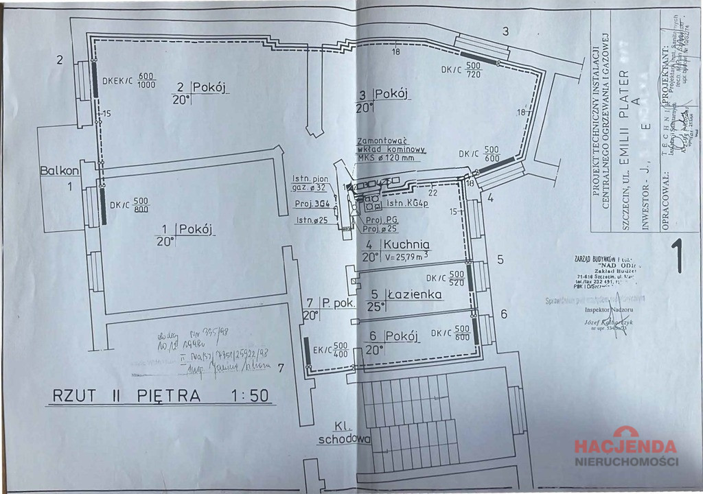 Mieszkanie Sprzedaż Szczecin Śródmieście Emilii Plater 17