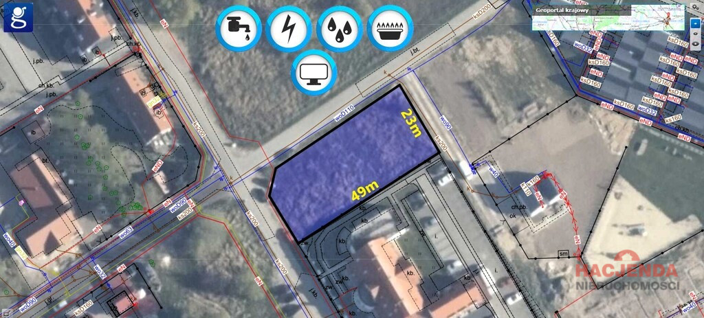 Działka Sprzedaż Niechorze Zaciszna