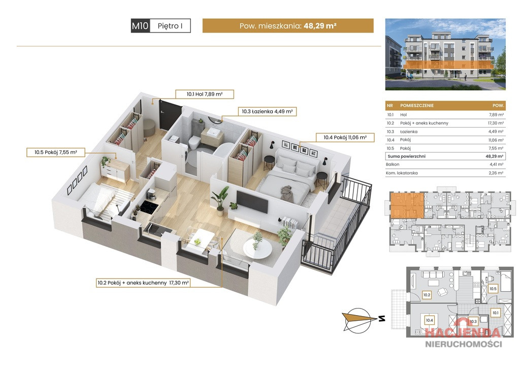 Mieszkanie Sprzedaż Szczecin Stołczyn 1