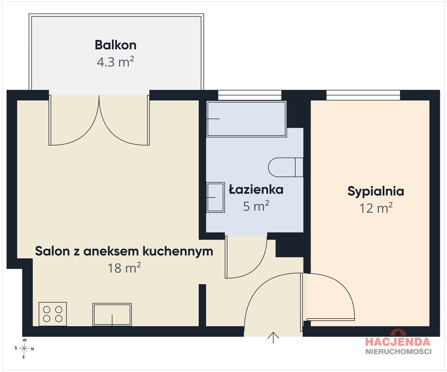 Mieszkanie Wynajem Szczecin os. Słoneczne Łubinowa 2