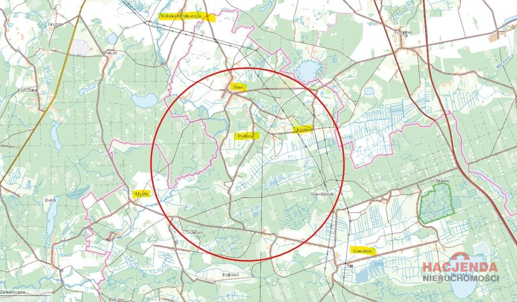 Działka Sprzedaż Staw 16