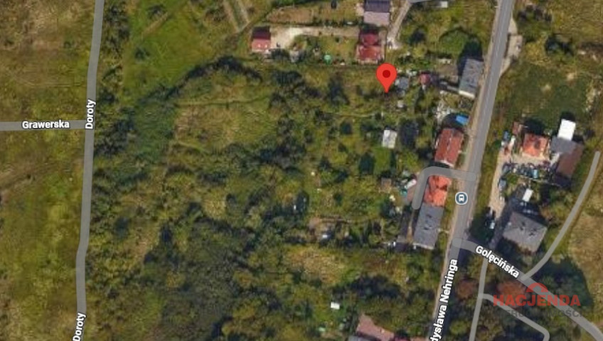 Działka Sprzedaż Szczecin Żelechowa Władysława Nehringa
