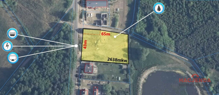 Działka Sprzedaż Recz Leśna 1