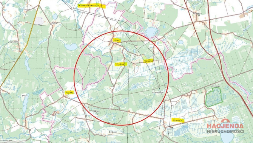 Działka Sprzedaż Staw